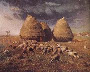 Jean Francois Millet Autumn oil